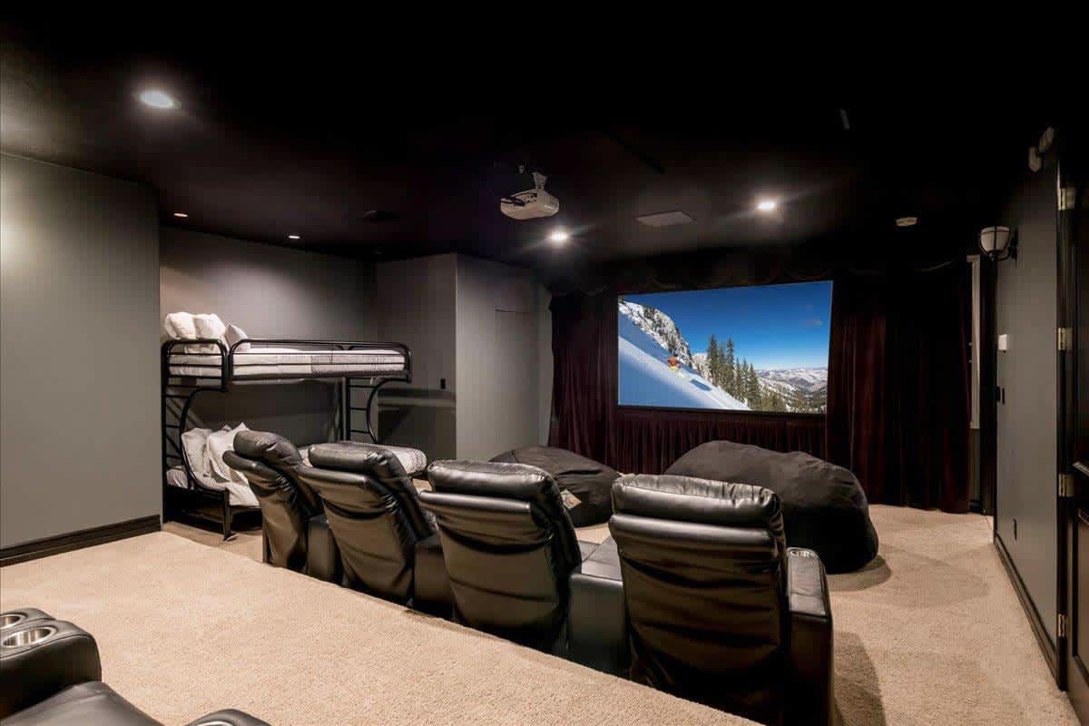 Riviera Retreat in Salt Lake with Private Hot Tub and Theater