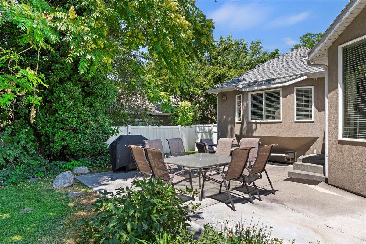 Back patio off family room