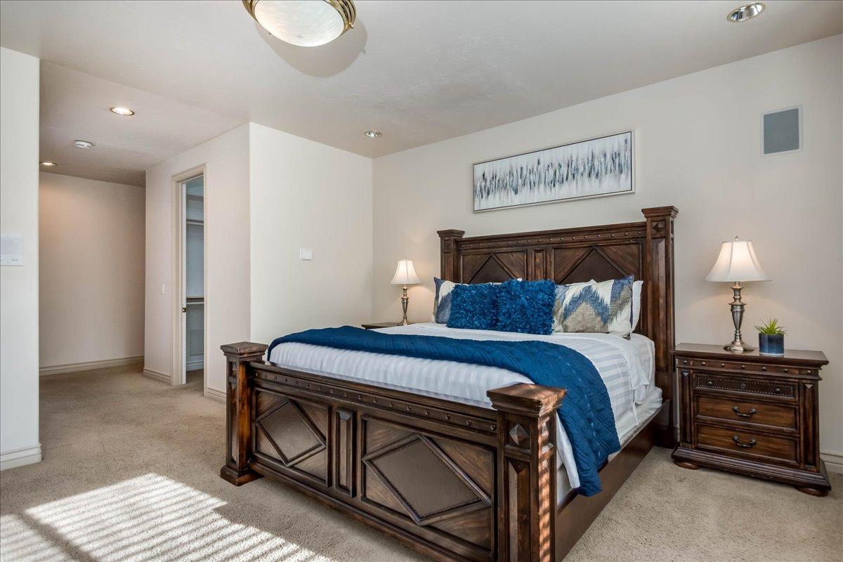 Master bedroom on main