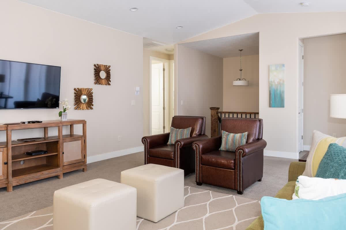 Upstairs living room