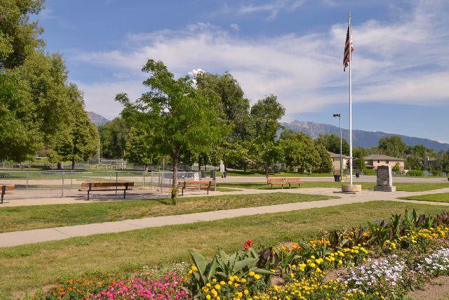 Situated conveniently behind the home where kids can run, play, and great for gatherings