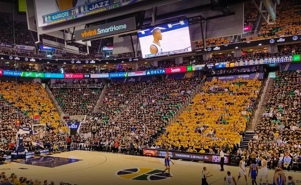 Experience a Utah Jazz basketball game