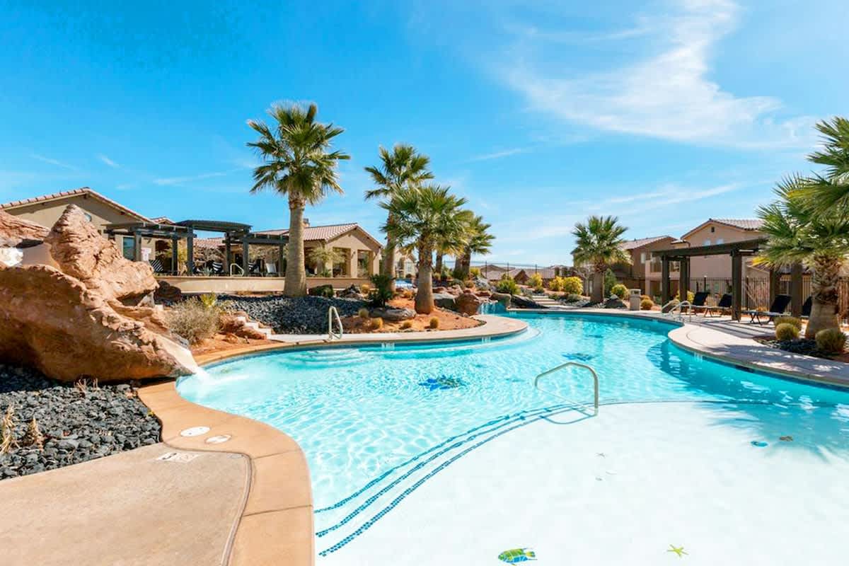 Enjoy full access to 2 pools and private water park