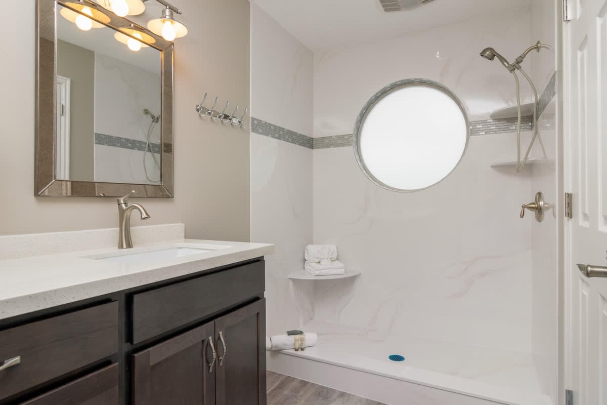 Master bathroom shower