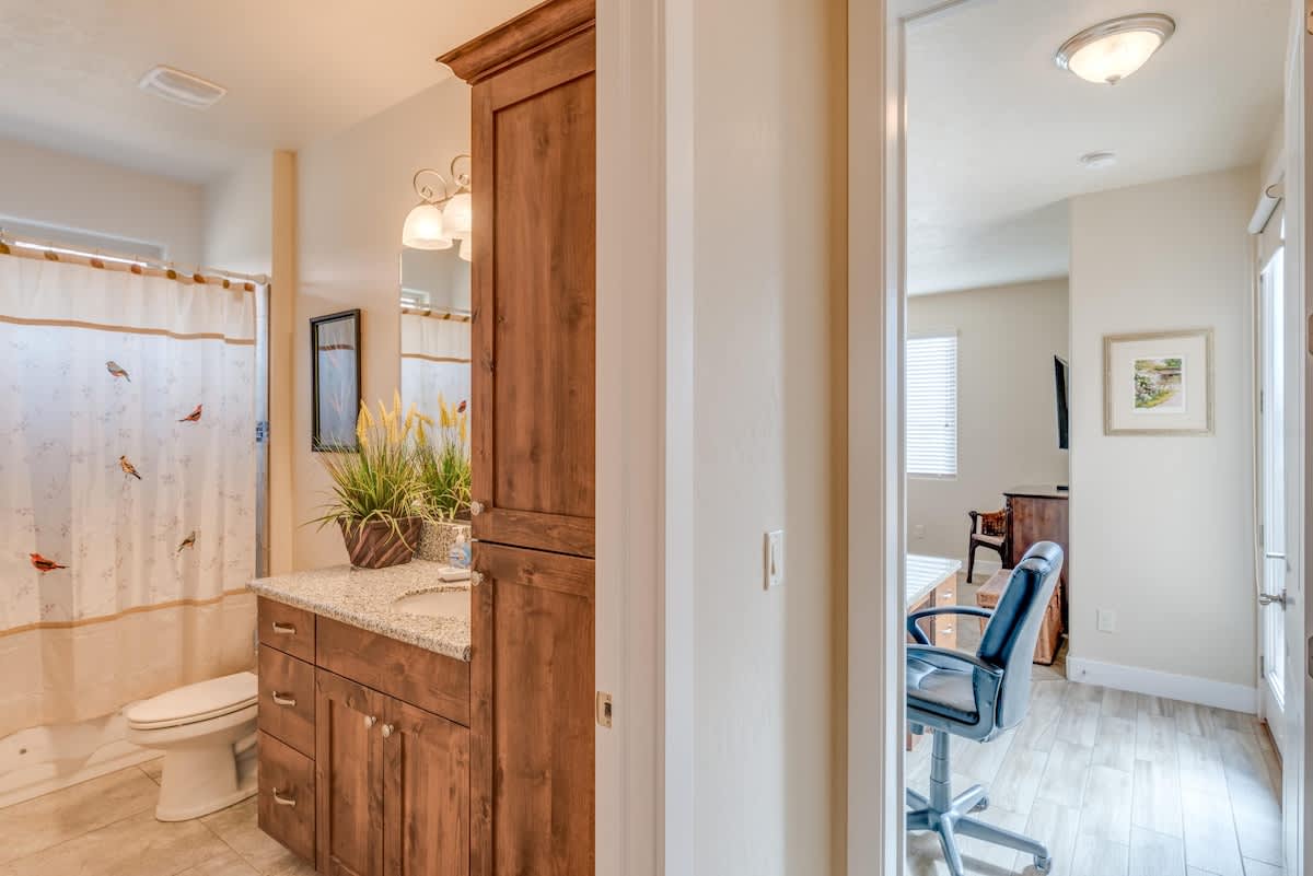 Adjacent to bedroom 3