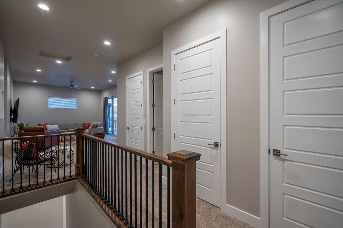 2nd floor area top of the stairs