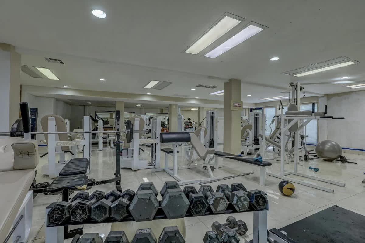 Fitness center at Las Palmas