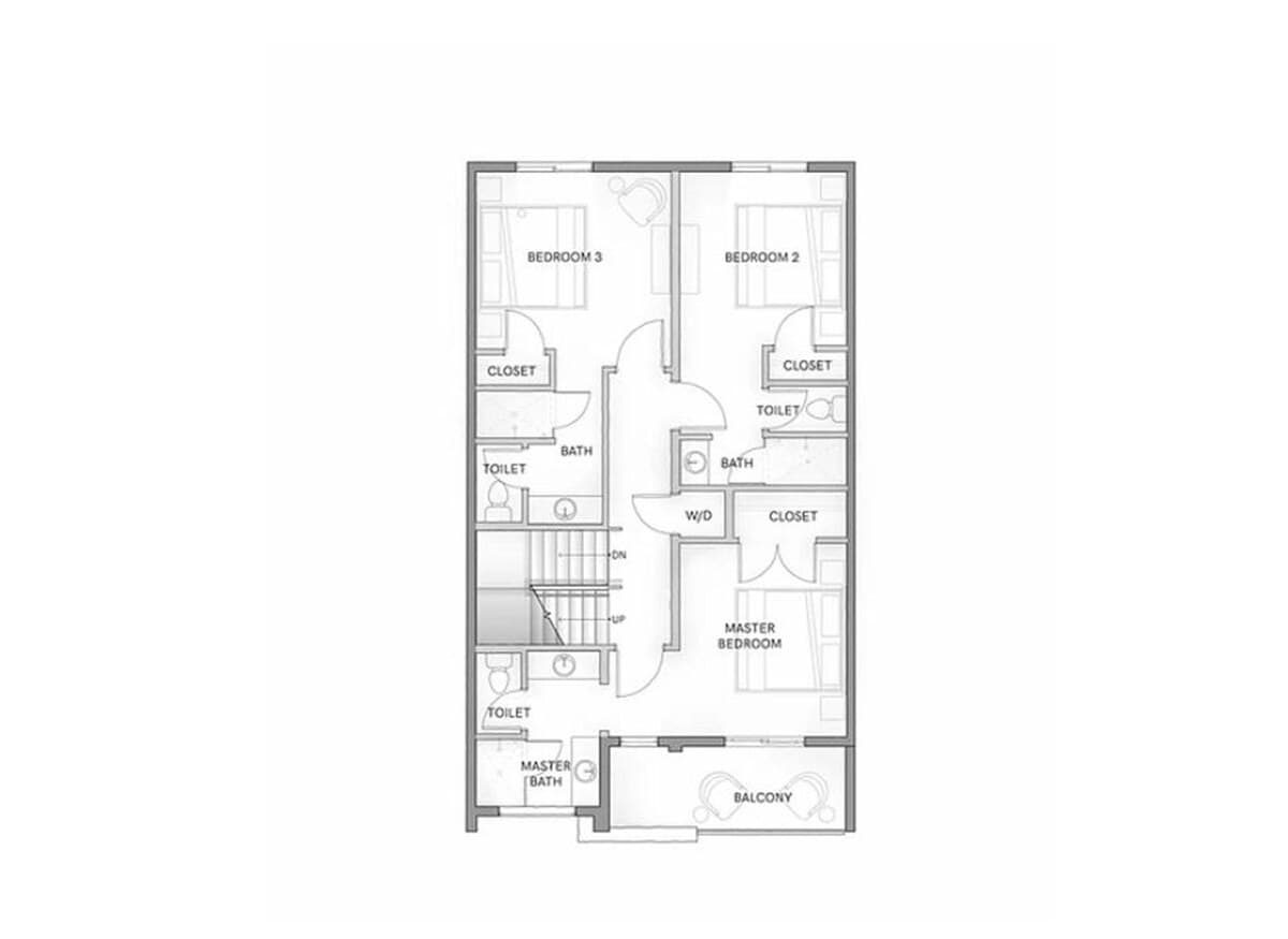 Floor plan level 3