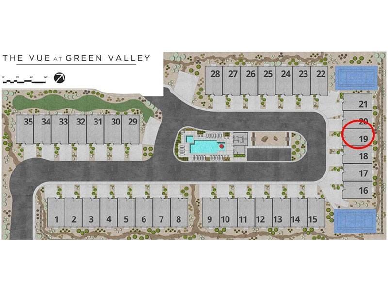 Map of community and location of home #19