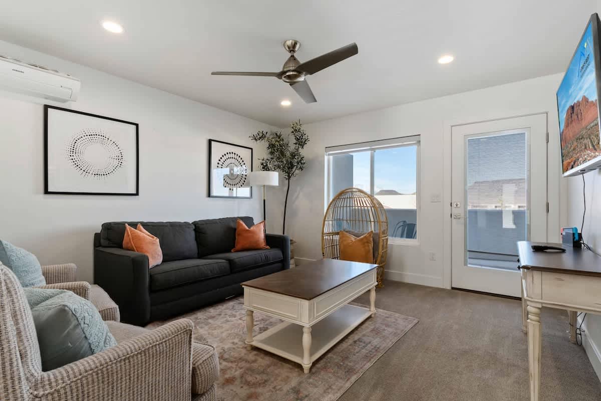 Family room on 3rd level