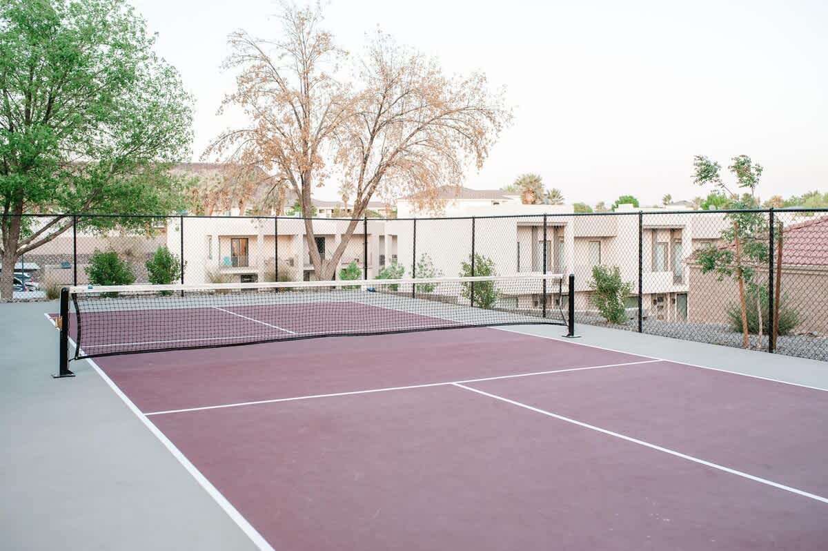 2 pickleball courts in the community