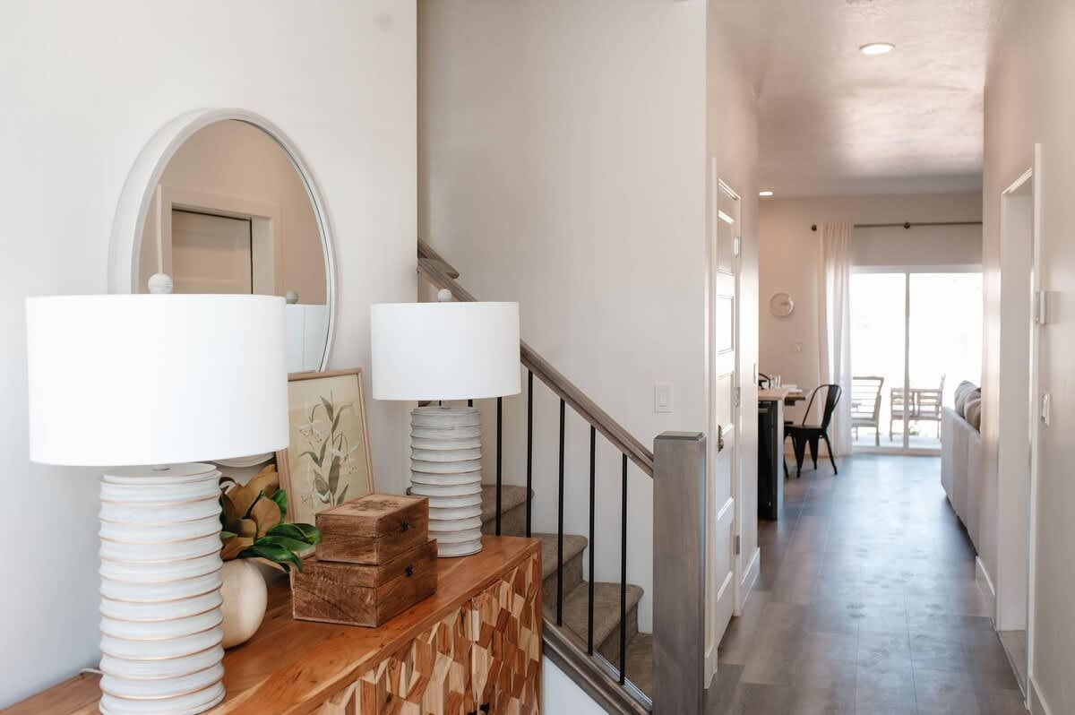 Entry foyer in house #20