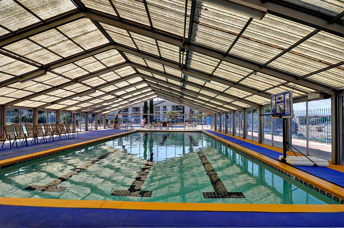 Indoor pool at Las Palmas