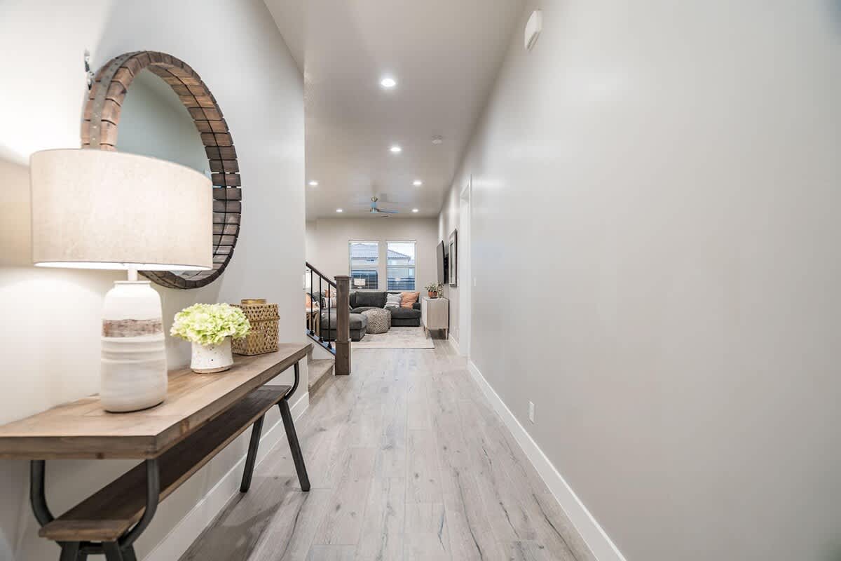 Front entry hallway