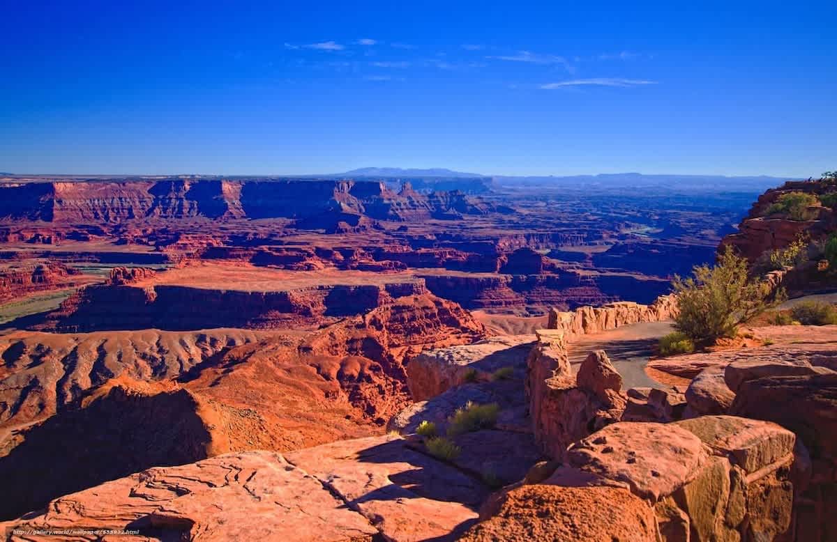 Breathtaking vistas in Canyonlands National Park