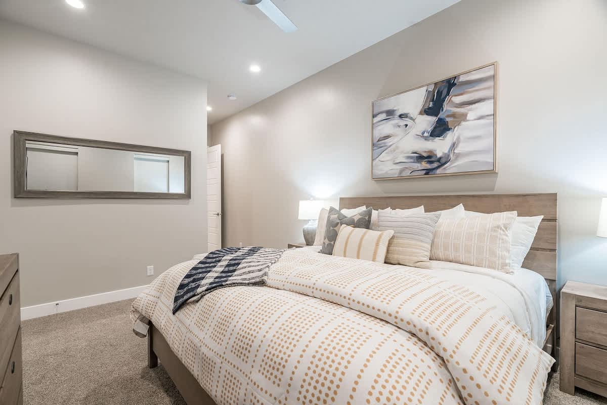 House 30 bedroom 2 with king bed