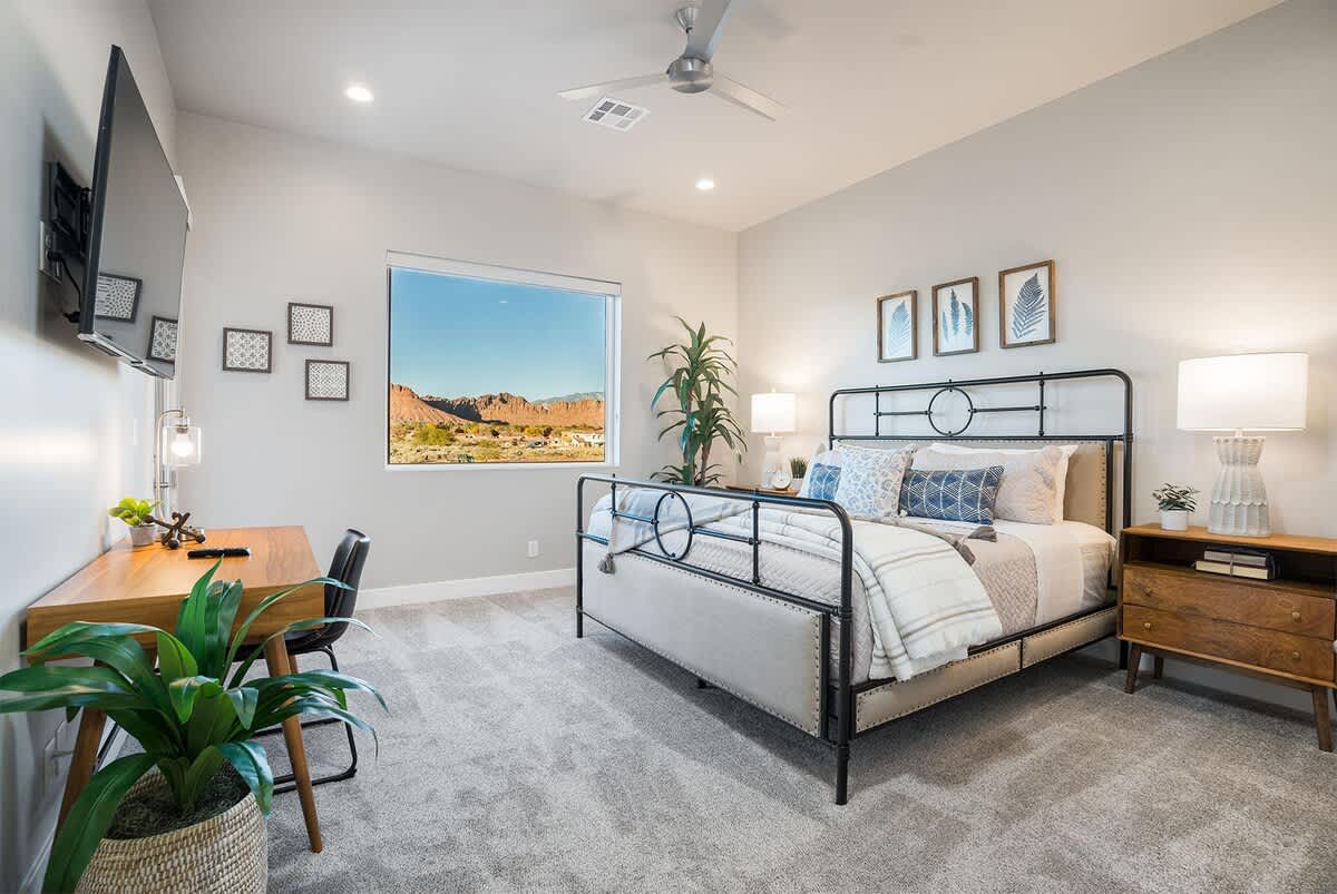 House 29 gorgeous master suite with incredible views