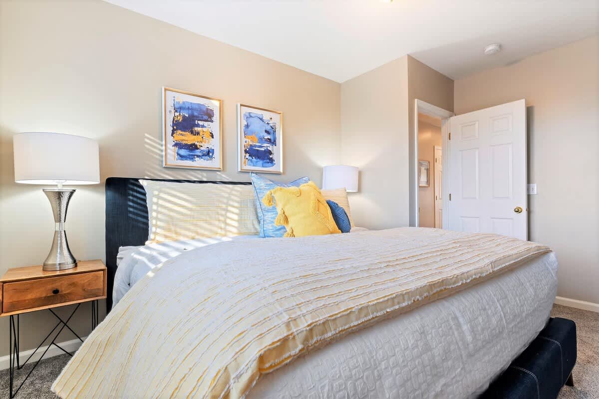 Bedroom 2 with luxury linens and comfort