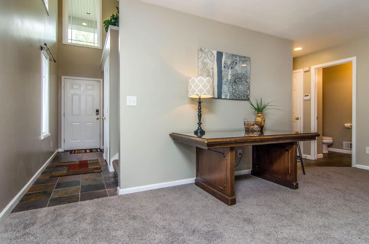 Desk provided in Union Grove home