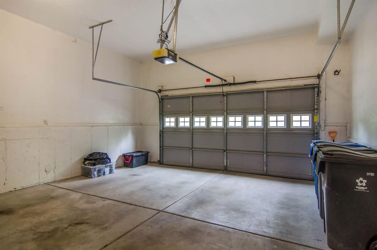 2-car garage in each unit