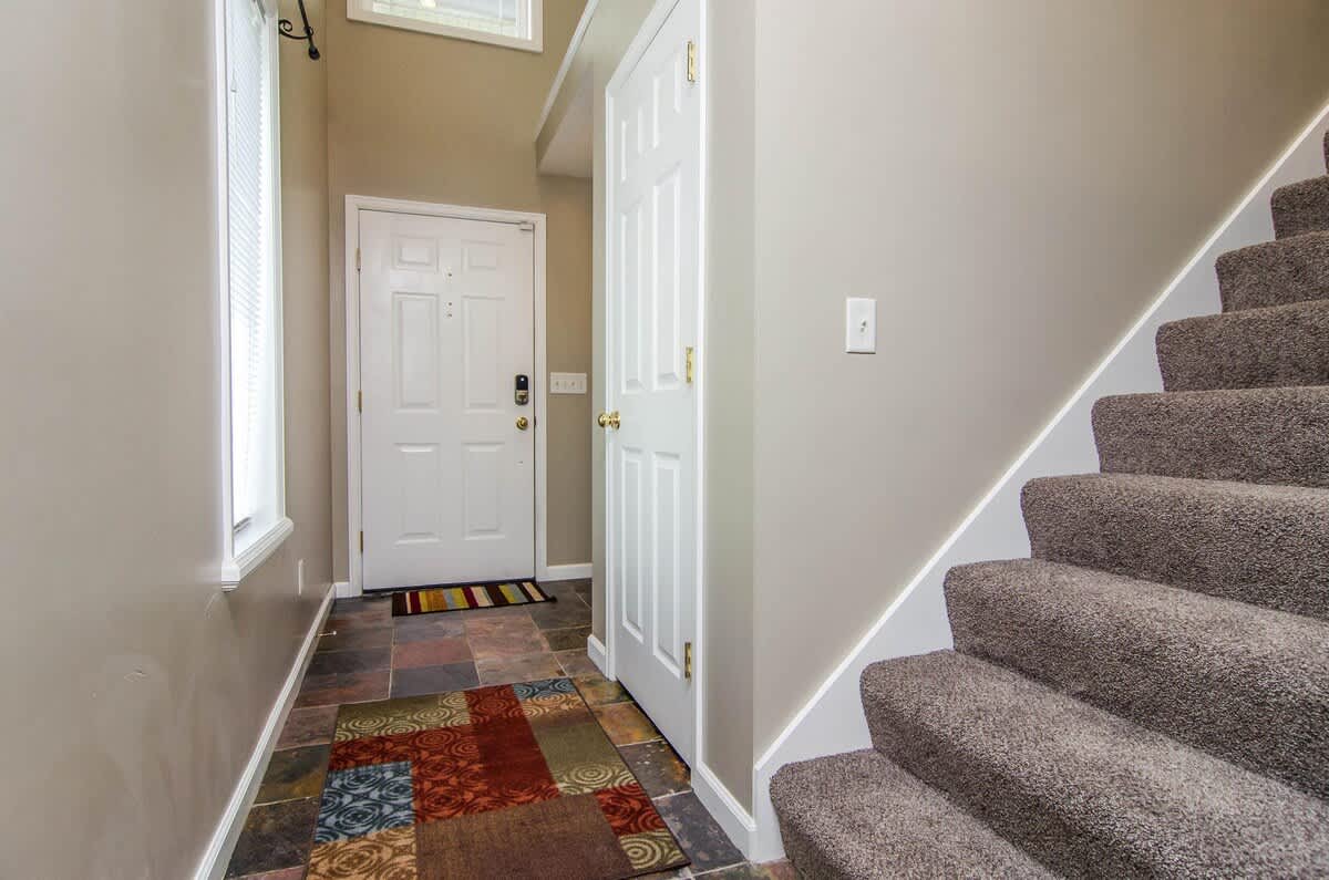 Entryway of Union Grove home