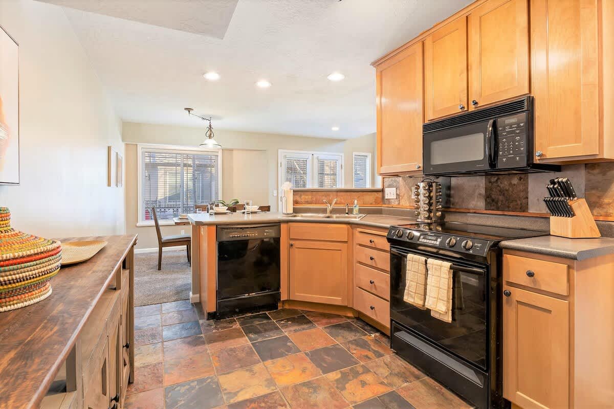 Kitchen with supplies in Union Crossroads home