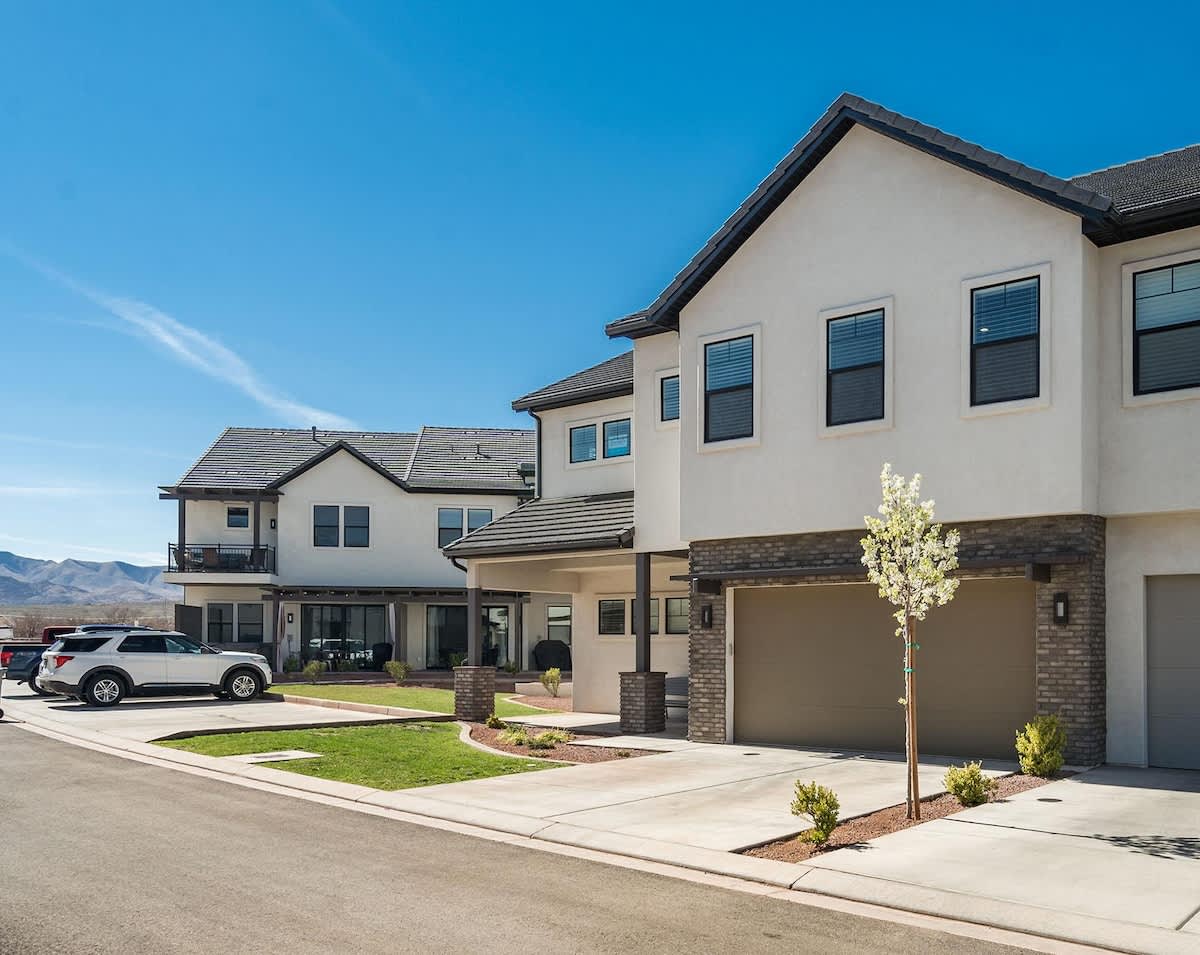 Beautiful home with a few extra parking stalls next door