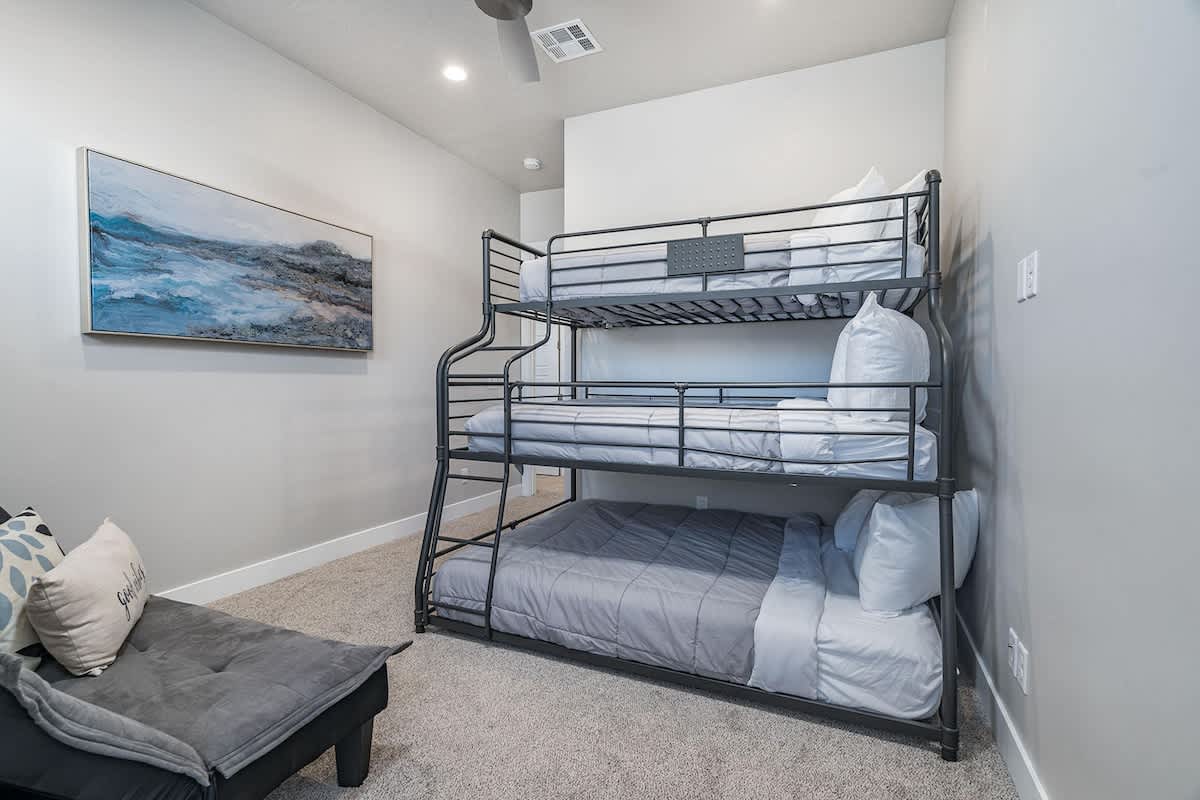 Bedroom 5 bunk room great for kids