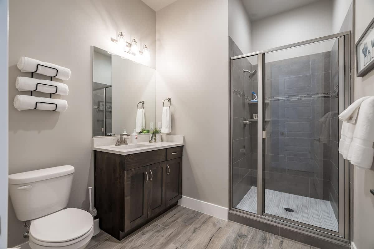 House #50 bathroom 2 with shower