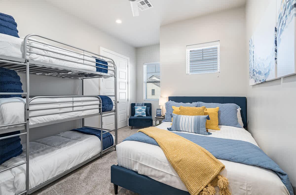Bedroom 4 bunk room sleeps 6