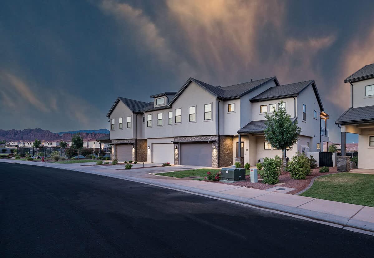 Exterior view of house with views