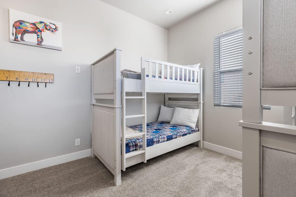 Bedroom 4 - 2 twin bunk beds and sofa sleeper