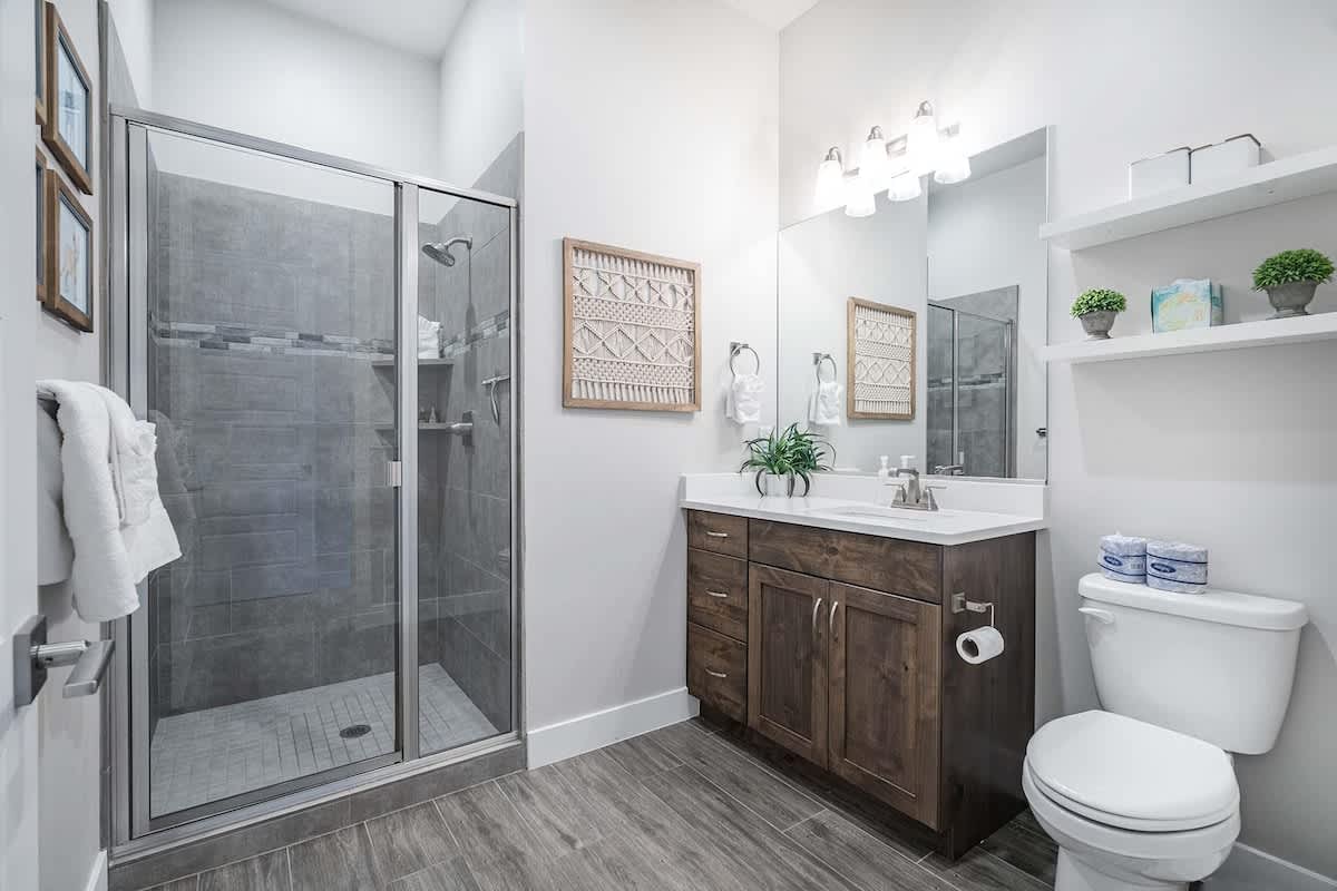 Bedroom 3 private bathroom with shower