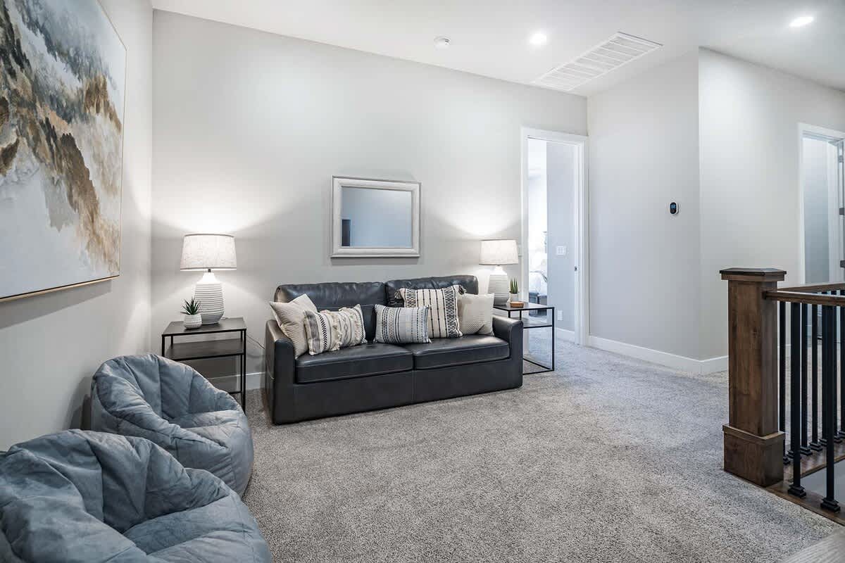 Upstairs family room