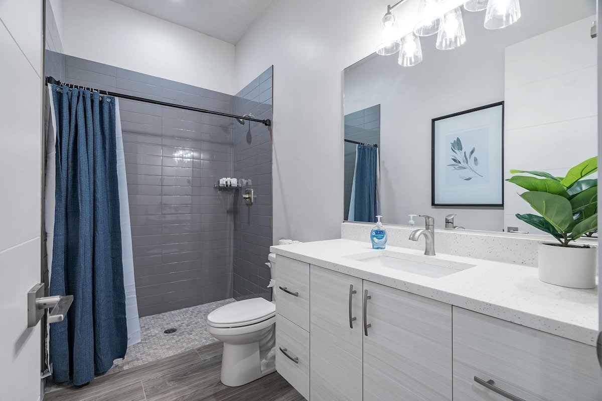 Bathroom with shower