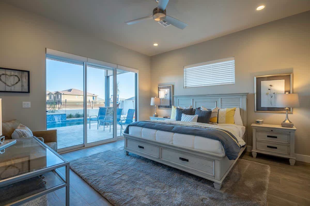 Master bedroom in house #65