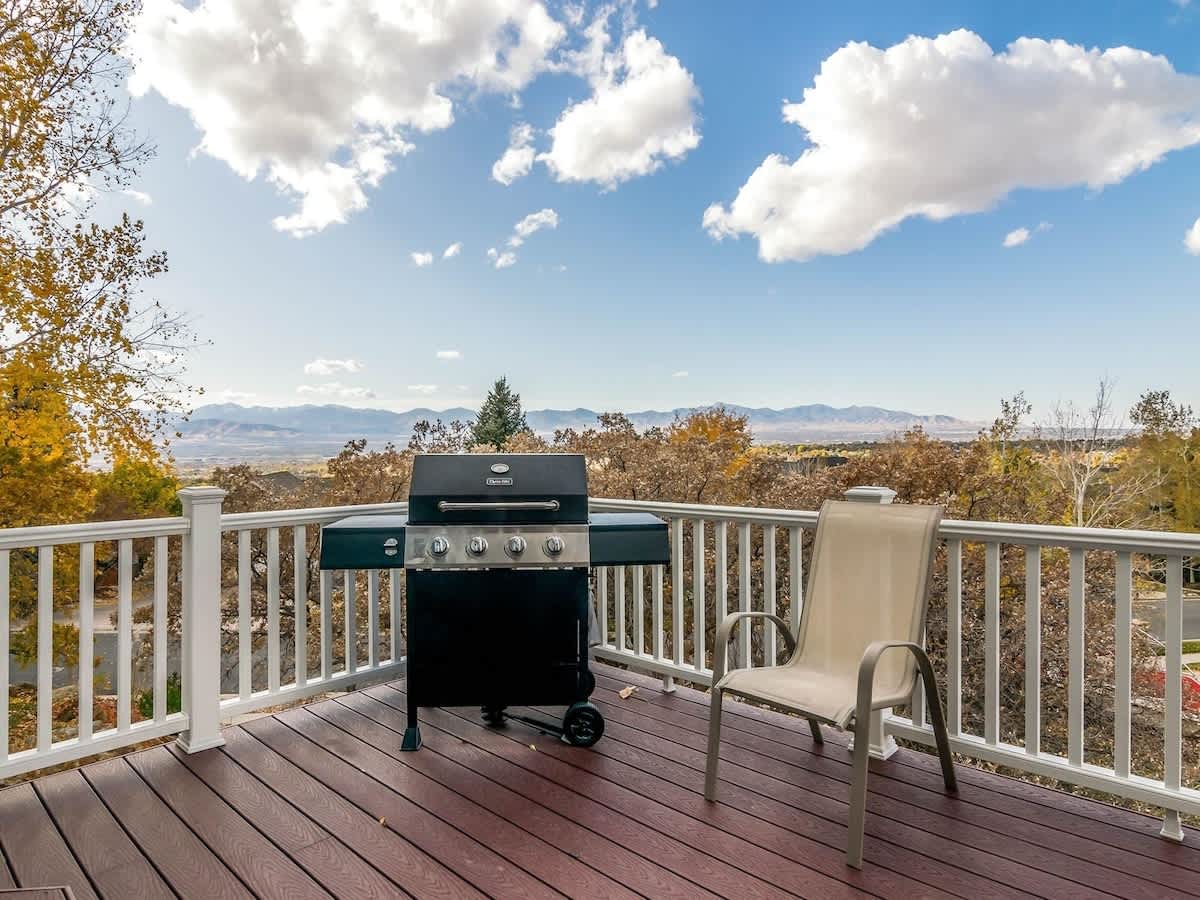 Spend evenings grilling and taking in the sunsets