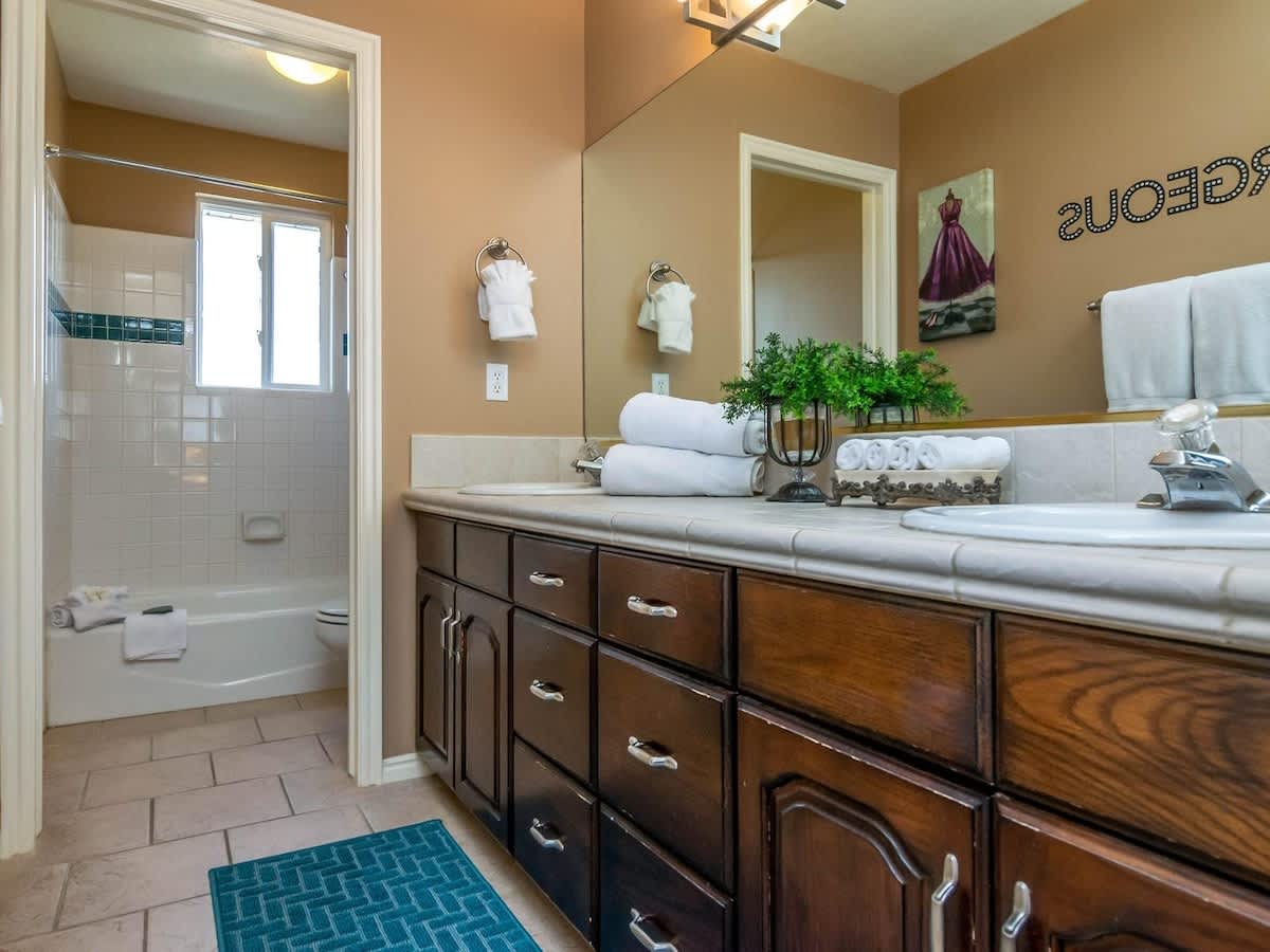  Upstairs hall bathroom