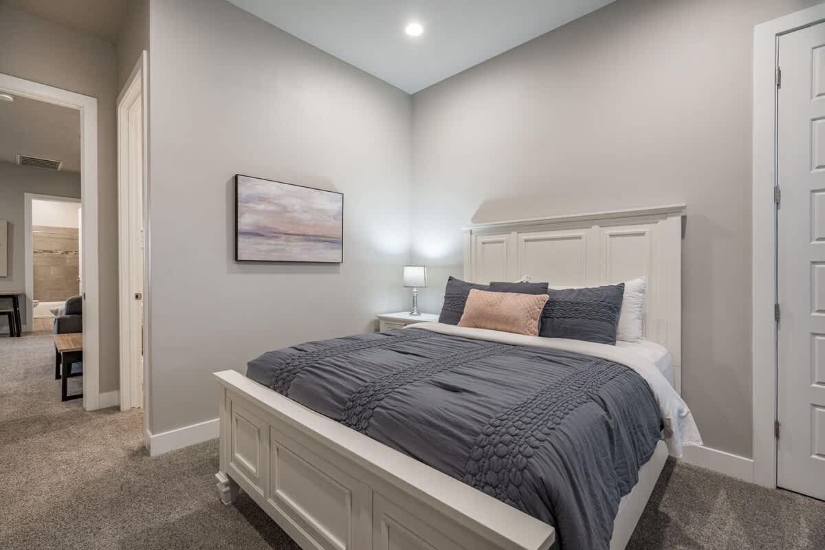 61 - Bedroom 4 with queen bed