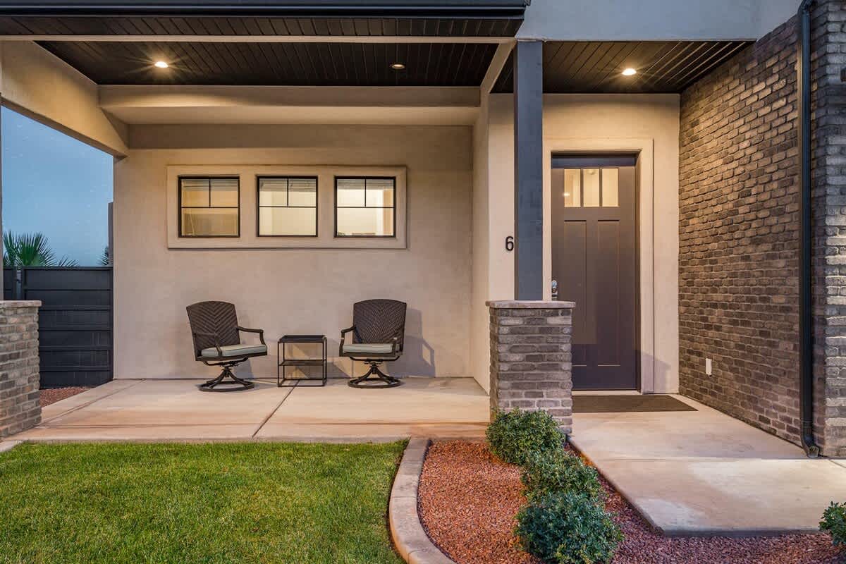 61 - Relax on the comfortable front porch