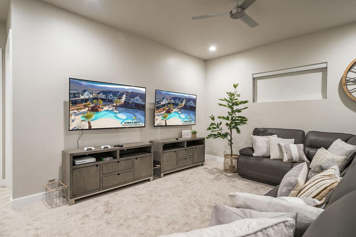 30 - Play Xbox with games, watch movies, or different games on 2