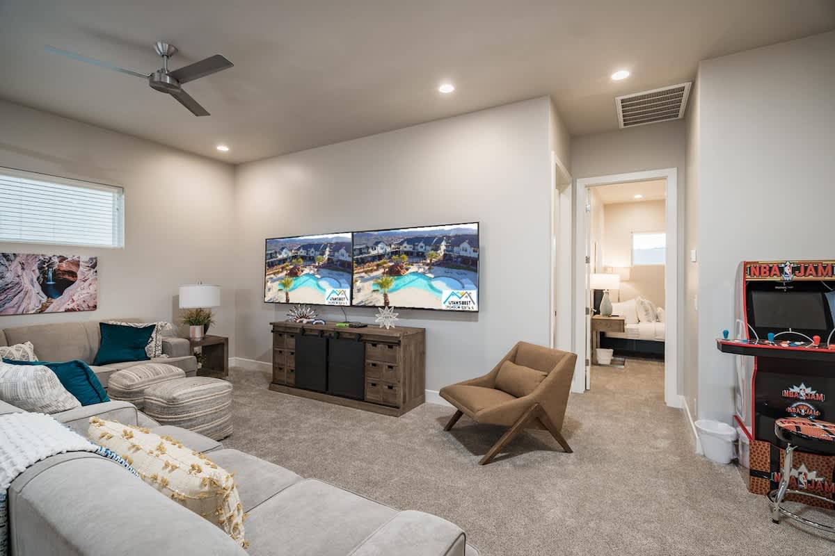 #53 - 2nd Family room upstairs has two 75inch TVs