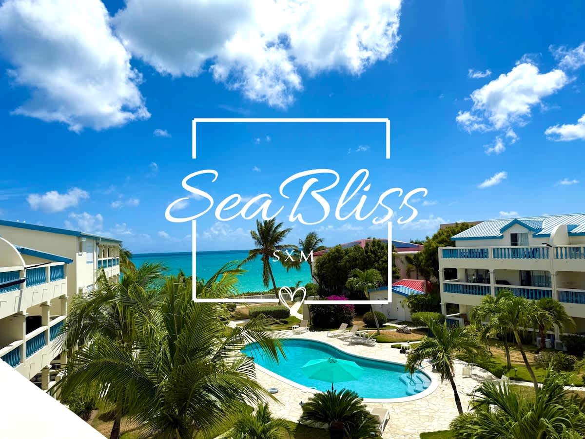 SeaBliss 3BR Palm Beach Condo. Simpson Bay