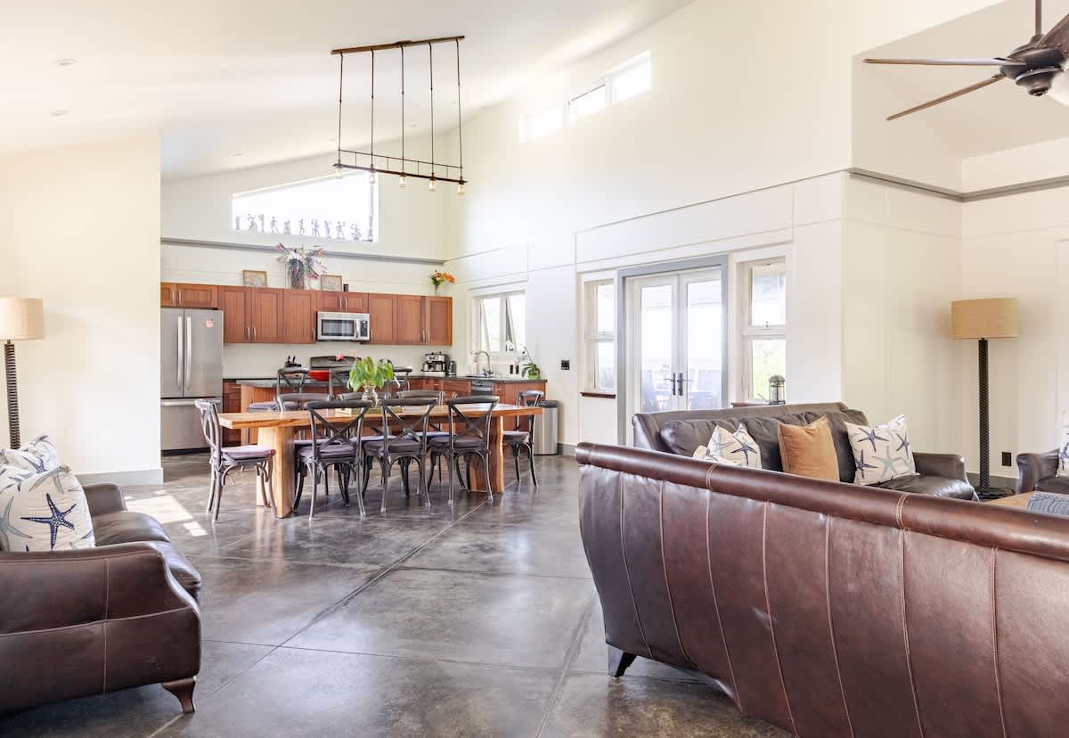 Oceanfront gated estate w/heated saltwater pool.