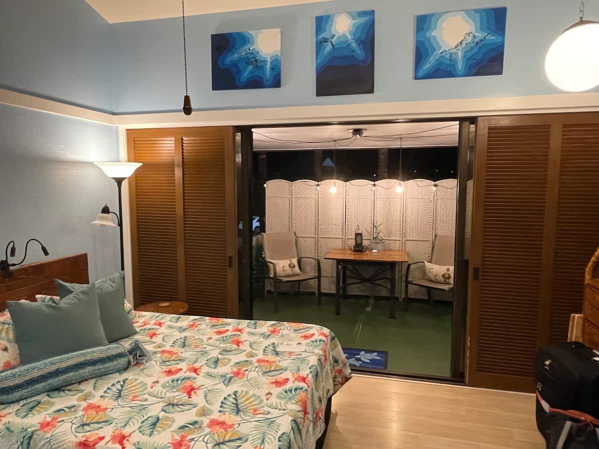 Happy Honu Oasis in Hilo Town w/pool and A/C