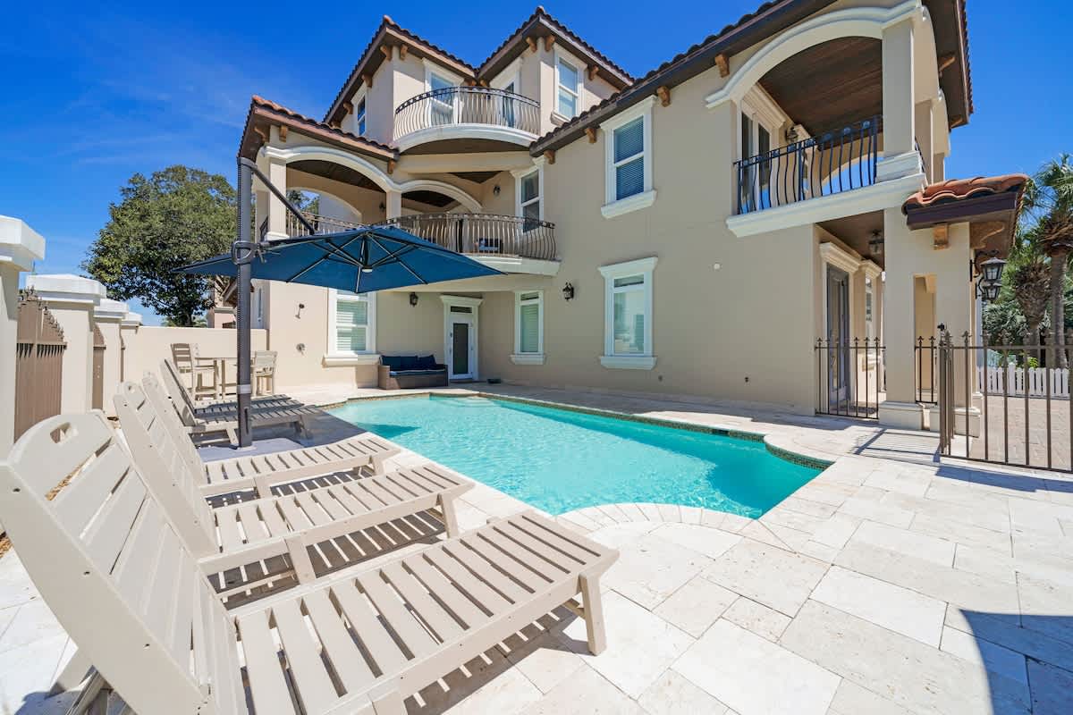 Touched by the Sun | Free Beach Chairs | 8 Bedroom | New Kitchen  — Miramar Beach, FL — vacation rental
