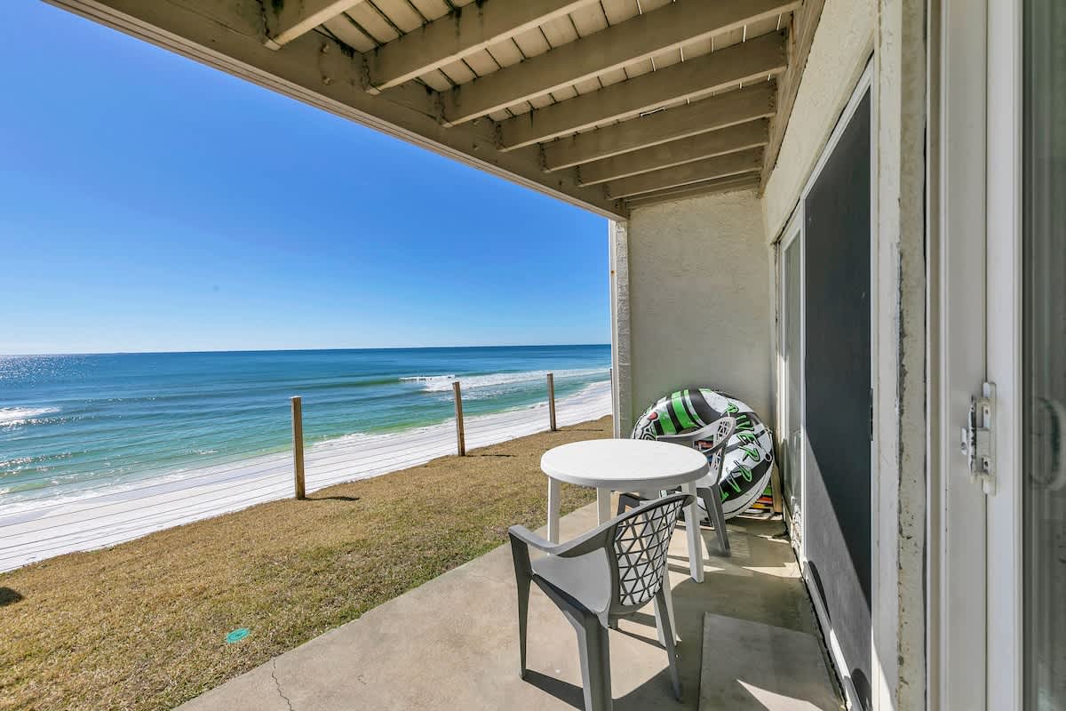 Blue Mountain Villa 2B | Beach Front | Steps to the Sand!  — Santa Rosa Beach, FL — vacation rental