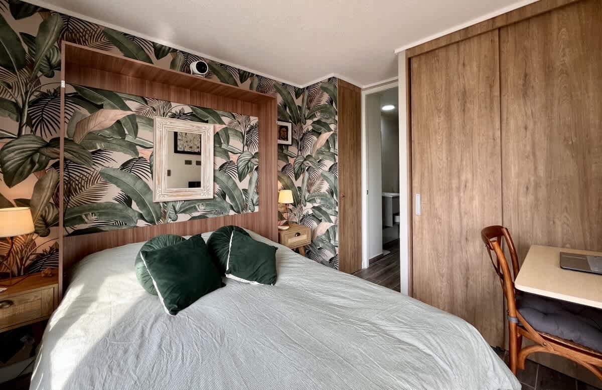 Artistic Ñuñoa Apartment w/ Free Parking & A/C