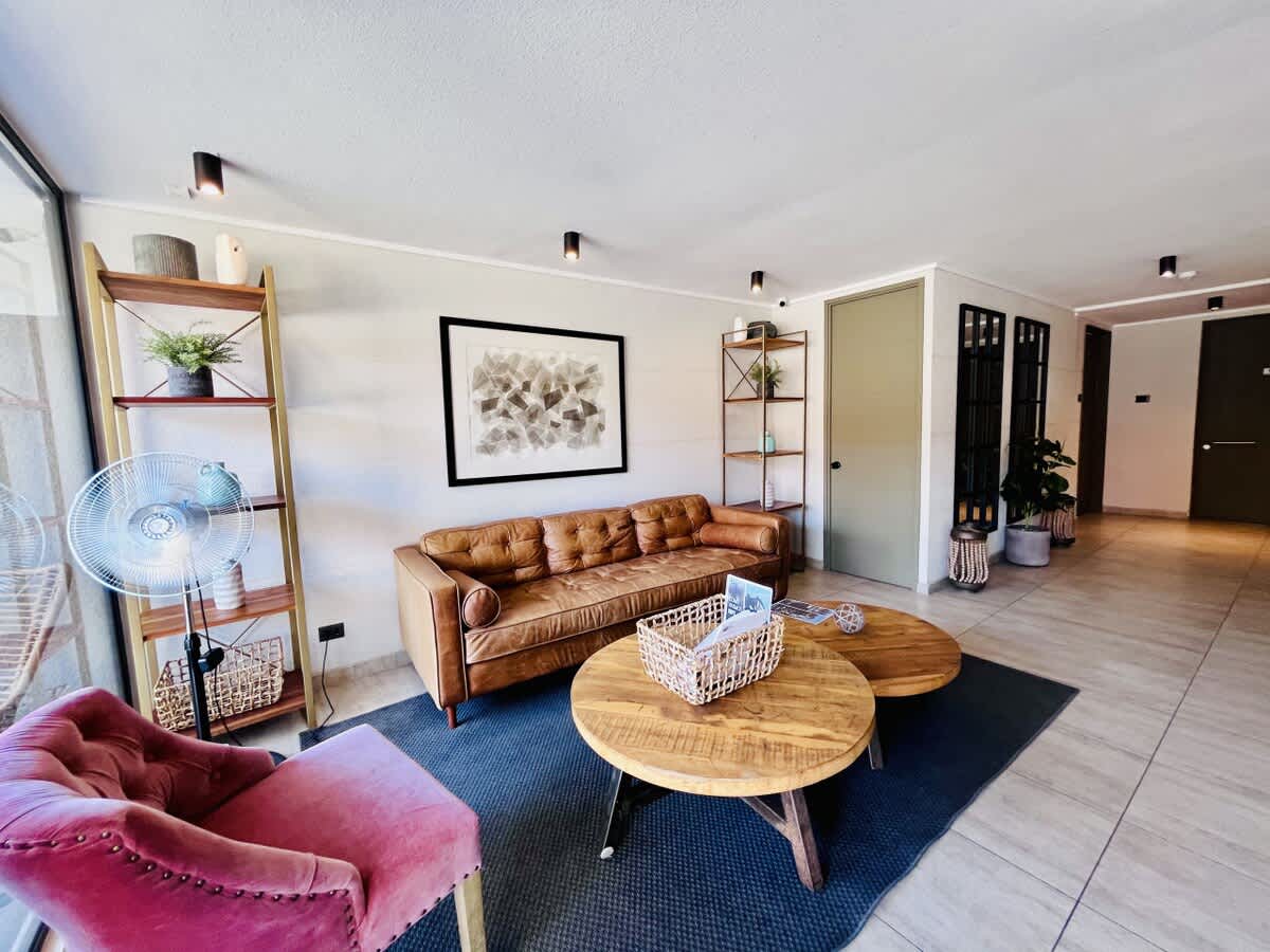 Vibrant Ñuñoa Apartment | Gym Laundry Parking Pool