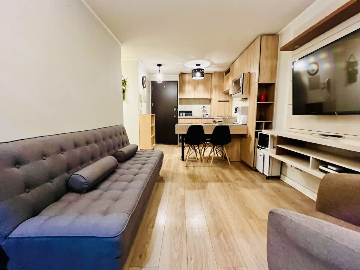Apartment close to Barrio Italia | Parking Wifi